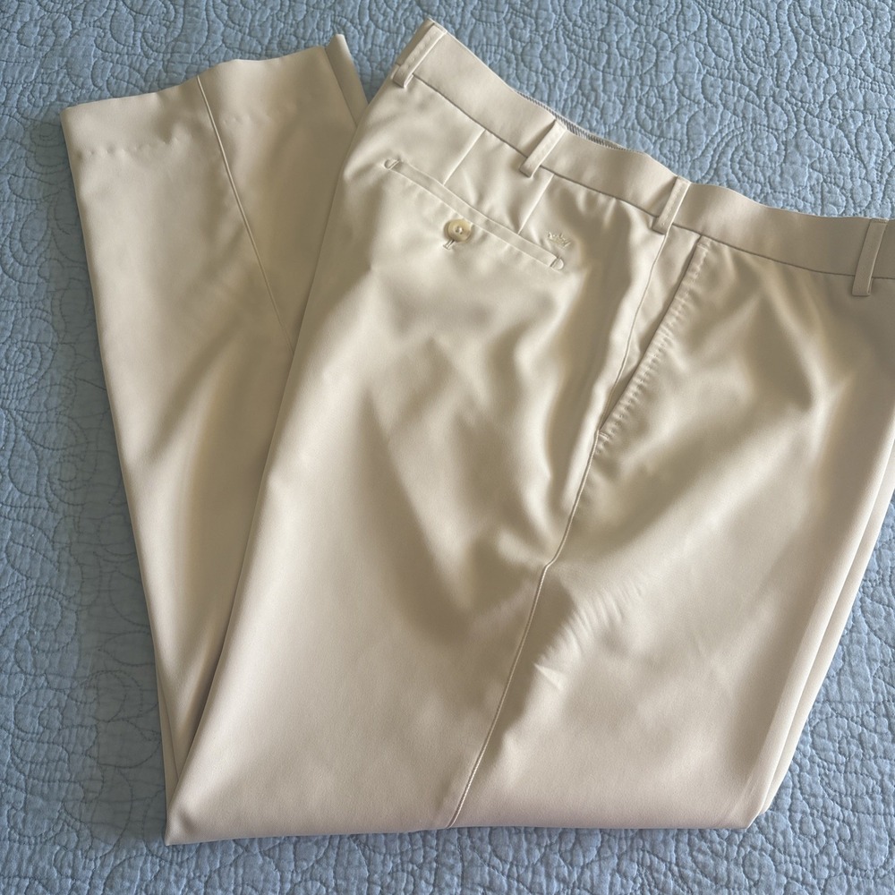 Peter Millar Crown Sport‎ Golf Pants Men's 38x32 (30) Beige Classic Fit